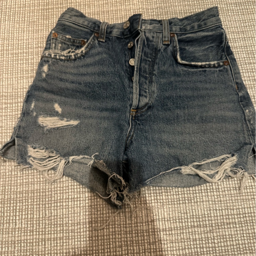Agolde Blue Denim shorts 23
